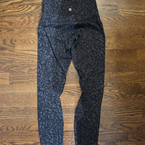 Lululemon Align Leggings (Black/Grey Cheetah/Camo) - Picture 4 of 4